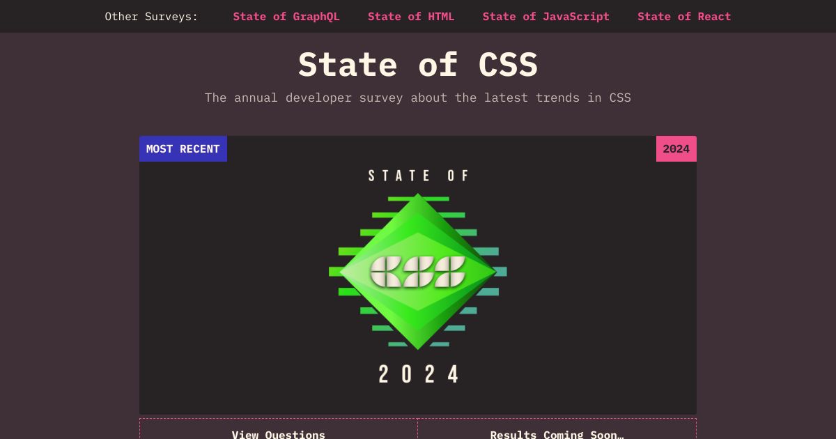 State of CSS